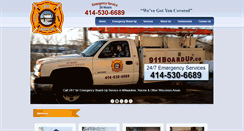 Desktop Screenshot of 911boardupinc.com